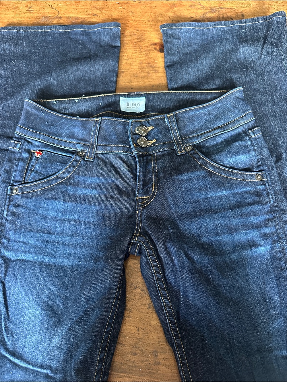 Hudson Low Rise Bootcut Jeans
